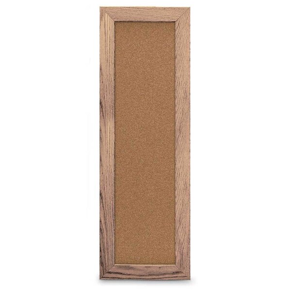 Sliding Door Indoor Enclosed Corkboard, 7